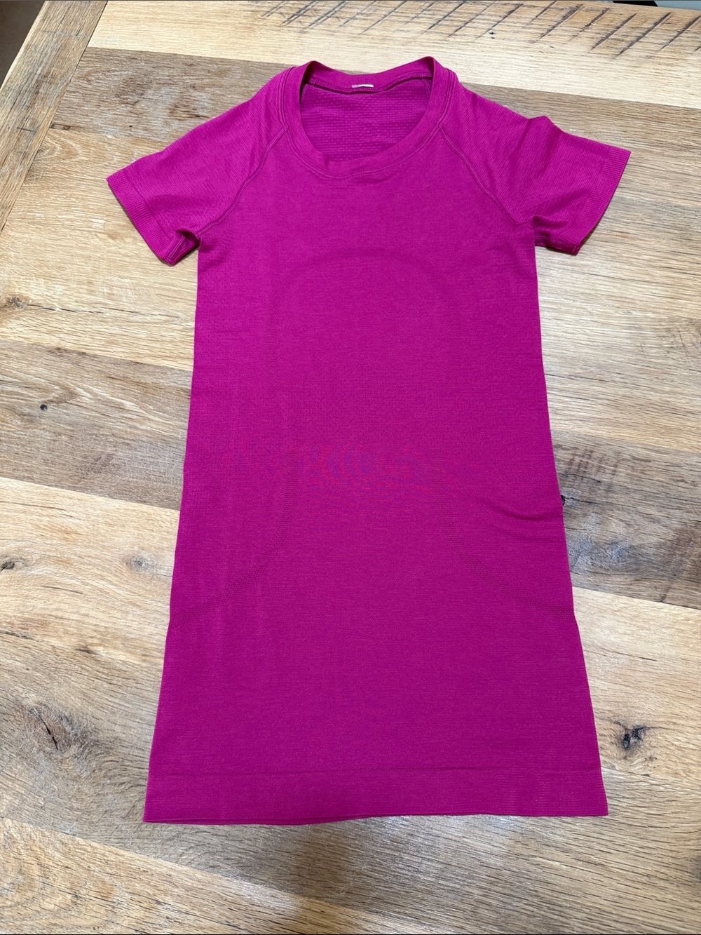 Lululemon Magenta Athletic Top